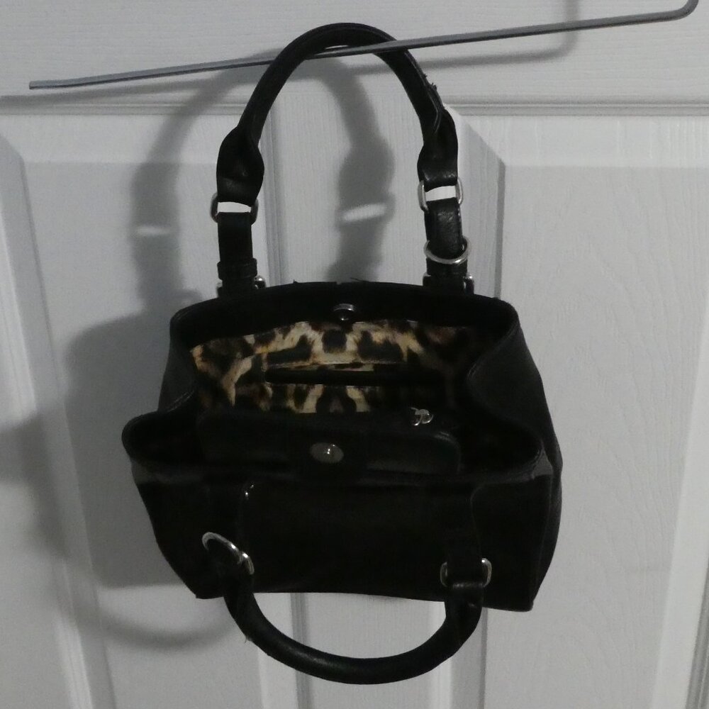 PINK STIX ACCESSORIES | Small Black Embossed Handbag - Picture 5 of 9